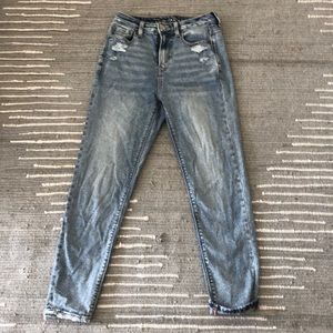 american eagle mom jeans never worn